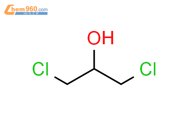 1,3-二氯丙醇结构式图片|96-23-1结构式图片