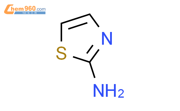 2-氨基噻唑结构式图片|96-50-4结构式图片