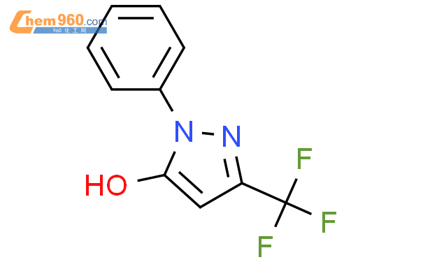 2-苯基-3-羟基-5-三氟甲基-2H-吡唑结构式图片|96145-98-1结构式图片