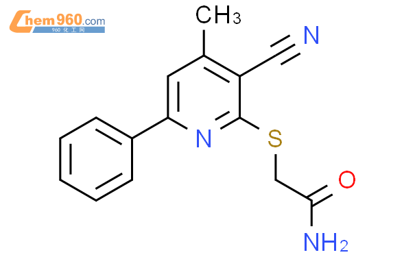 96517 65 6 Acetamide 2 3 Cyano 4 Methyl 6 Phenyl 2 Pyridinyl Thio