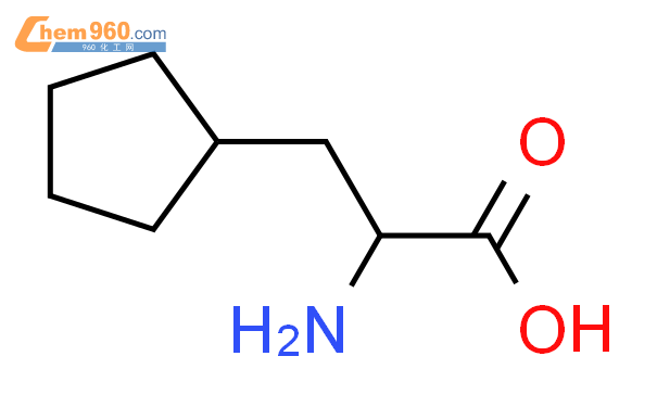 3-环戊基-DL-丙氨酸结构式图片|96539-87-6结构式图片
