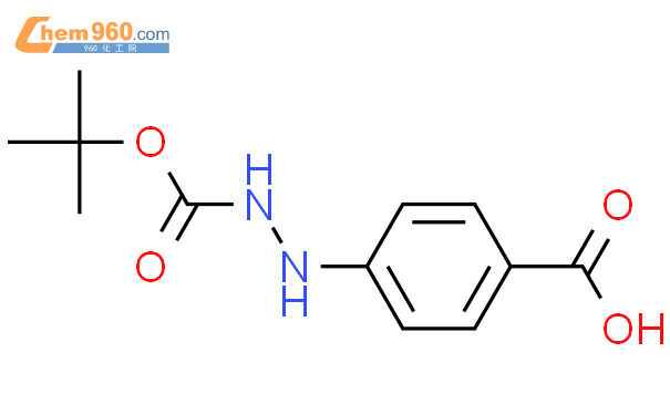 4-(2-N-叔丁氧羰基肼基)苯甲酸