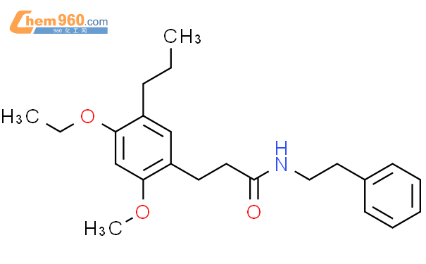 96832 24 5benzenepropanamide 4 Ethoxy 2 Methoxy N 2 Phenylethyl 5