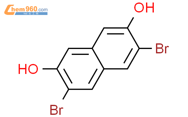 3,6-二溴-2,7-二羟基萘结构式图片|96965-79-6结构式图片
