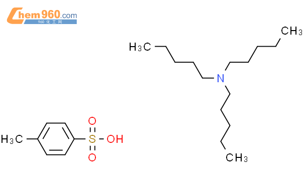 N,N-dipentylpentan-1-amine,4-methylbenzenesulfonic acid