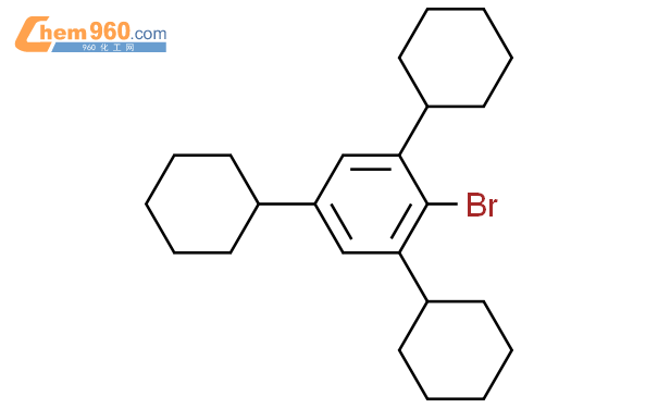 (2-溴苯基-1,3,5-三基)三环己烷结构式图片|97443-80-6结构式图片