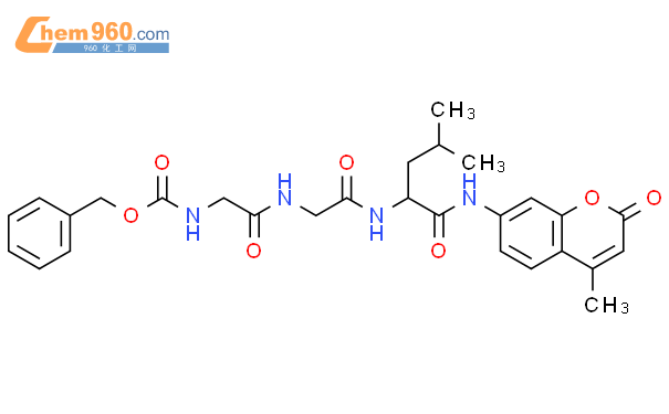 L-Leucinamide,N-[(phenylmethoxy)carbonyl]glycylglycyl-N-(4-methyl-2-oxo-2H-1-benzopyran-7-yl)-