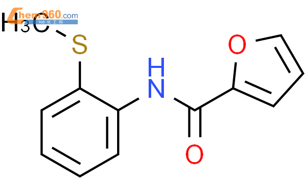 97990 83 5 2 Furancarboxamide N 2 methylthio phenyl CAS号 97990 83 5 2 Furancarboxamide N 2