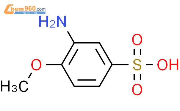 3-氨基-4-甲氧基苯磺酸