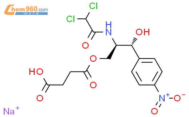 琥珀酸钠氯霉素结构式图片