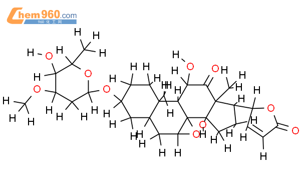 Cryptanoside A结构式图片|98570-81-1结构式图片