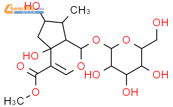 methyl (1S,4aR,6S,7S)-4a,6-dihydroxy-7-methyl-1-[(2S,3R,4S,5S,6R)-3,4,5-trihydroxy-6-(hydroxymethyl)oxan-2-yl]oxy-5,6,7,7a-tetrahydro-1H-cyclopenta[c]pyran-4-carboxylate