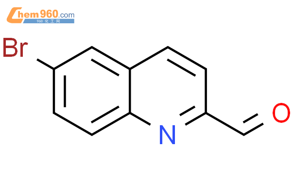 6-溴喹啉-2-甲醛结构式图片|98948-91-5结构式图片