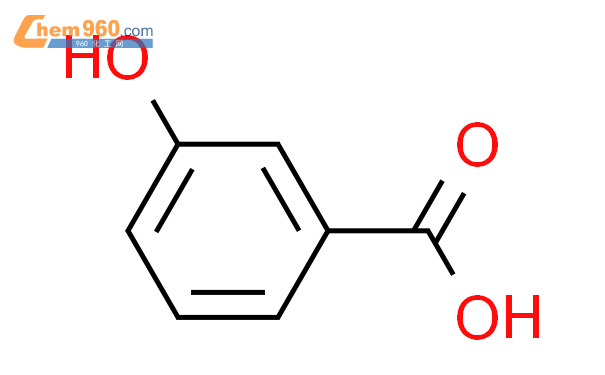 间羟基苯甲酸结构式图片|99-06-9结构式图片
