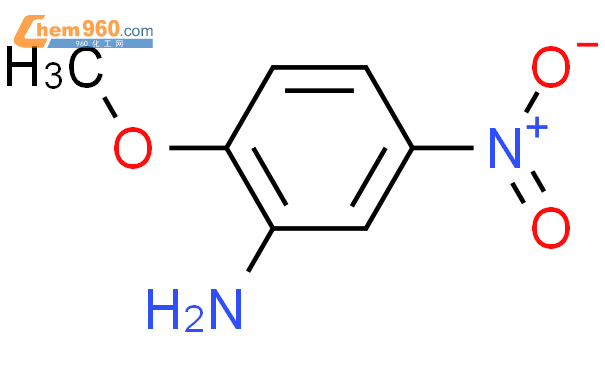 2-氨基-4-硝基苯甲醚结构式图片|99-59-2结构式图片