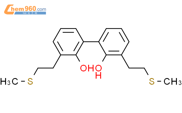 99573-71-4_[1,1'-Biphenyl]-2,2'-diol, 3,3'-bis[2-(methylthio)ethyl]-CAS ...