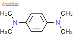 N,N,N',N'-四甲基对苯二胺结构式图片|100-22-1结构式图片