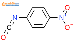 对硝基苯异氰酸酯结构式图片|100-28-7结构式图片
