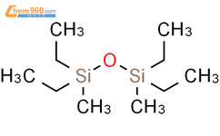 Disiloxane, 1,1,3,3-tetraethyl-1,3-dimethyl-结构式图片|1000-00-6结构式图片