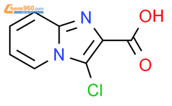 3-Chloroimidazo1,2-apyridine-2-carboxylic Acid结构式图片|100001-79-4结构式图片