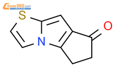 5,6-dihydro-7H-Cyclopenta[4,5]pyrrolo[2,1-b]thiazol-7-one结构式图片|1000013-00-2结构式图片