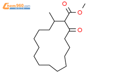 methyl 2-oxo-15-methylcyclopentadecane-1-carboxylate结构式图片|1000014-61-8结构式图片