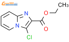 Ethyl 3-chloroimidazo[1,2-a]pyridine-2-carboxylate结构式图片|1000017-95-7结构式图片
