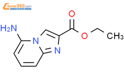 5-氨基咪唑并[1,2-a]吡啶-2-羧酸乙酯结构式图片|1000017-97-9结构式图片