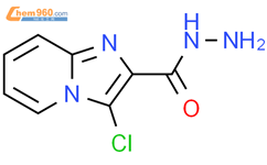 3-Chloroimidazo[1,2-a]pyridine-2-carbohydrazide结构式图片|1000017-99-1结构式图片