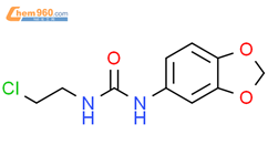 N-(1,3-Benzodioxol-5-yl)-N'-(2-chloroethyl)urea结构式图片|1000018-00-7结构式图片