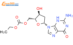 Guanosine, 2'-deoxy-,5'-(ethyl carbonate) (9CI)结构式图片|100021-47-4结构式图片