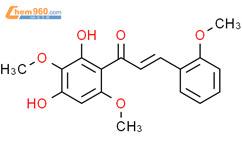 2’,4’-二羟基-2,3’,6’-三甲氧基查尔酮结构式图片|100079-39-8结构式图片