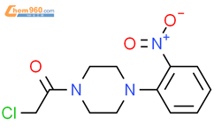 2-氯-1-[4-(2-硝基苯基)哌嗪-1-基]乙烷-1-酮结构式图片|1000930-18-6结构式图片