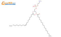 9-十八碳烯酸（9Z）-，1-[[（2-氨基乙氧基）羟基膦基]氧基]甲基]-2-[（1-氧代十六烷基）氧基]乙酯结构式图片|10015-88-0结构式图片