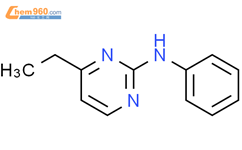2-Pyrimidinamine, 4-ethyl-N-phenyl-结构式图片|100193-50-8结构式图片