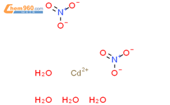 硝酸镉四水合物结构式图片|10022-68-1结构式图片