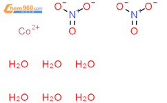 硝酸钴六水合物结构式图片|10026-22-9结构式图片