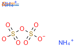 焦硫酸铵结构式图片|10031-68-2结构式图片