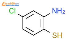 2-氨基-4-氯苯硫醇结构式图片|1004-00-8结构式图片