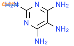 2,4,5,6-四氨基嘧啶结构式图片|1004-74-6结构式图片