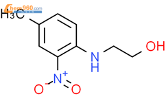 3-硝基-4-羟乙氨基甲苯结构式图片|100418-33-5结构式图片