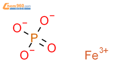 磷酸铁结构式图片|10045-86-0结构式图片