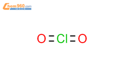 二氧化氯结构式图片|10049-04-4结构式图片