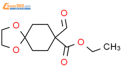 8-甲酰基-1,4-二噁螺[4.5]癸烷-8-羧酸乙酯结构式图片|1006686-08-3结构式图片