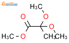 甲基 2,2-二甲氧基丙酸酯结构式图片|10076-48-9结构式图片