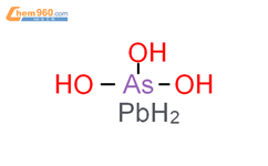 亚砷酸铅 (Pb(AsO3))结构式图片|100822-74-0结构式图片