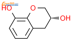 2H-1-Benzopyran-3,8-diol, 3,4-dihydro-, (R)-结构式图片|100922-01-8结构式图片