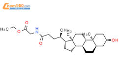 甘氨石胆酸乙酯结构式图片|100929-89-3结构式图片