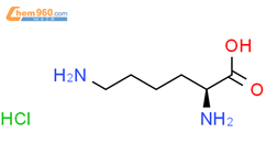 盐酸赖氨酸结构式图片|10098-89-2结构式图片
