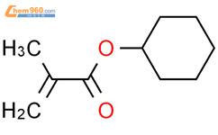 异丁烯酸环己酯结构式图片|101-43-9结构式图片